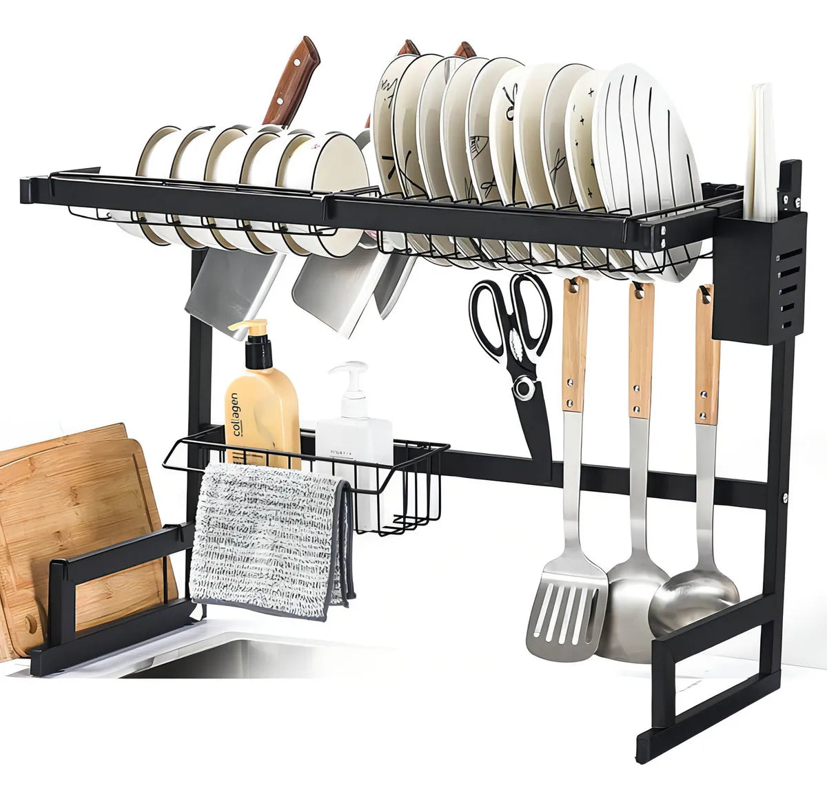 Escurridor de Platos de 2 Niveles – Monsterming